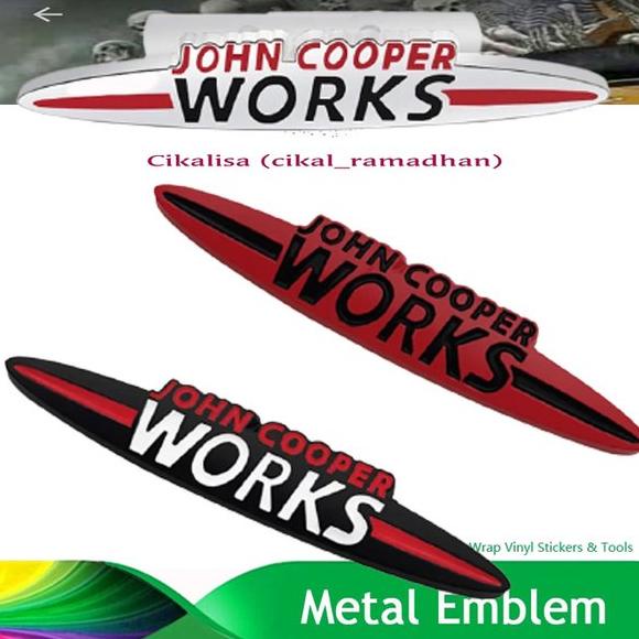 Emblem Mini Cooper - John Cooper Works