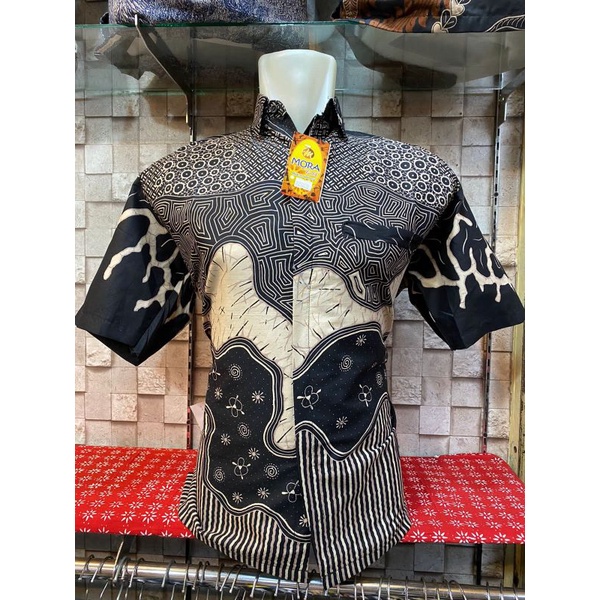 Batik Tulis Pria lengan pendek#Batik Premium