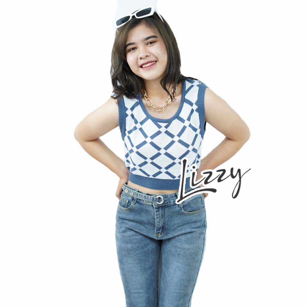 Lizzy - JEAN VEST PREMIUM