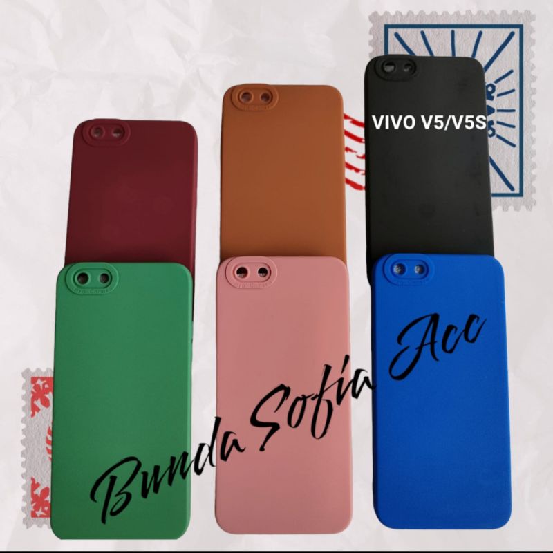 SOFTCASE PRO CAMERA FOR VIVO V5/V5S MACARON TPU CANDY PRO