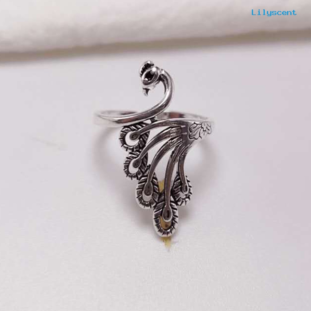 [LS] Retro Adjustable Opening Ring Alat Rajut Memakai Benang Bidal Aksesoris Jahit