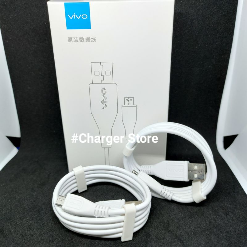 Kabel Data Vivo V9 V15 V5 V5S V7 V9 V7 Plus ORIGINAL Micro USB Support Semua hp Fast Charging