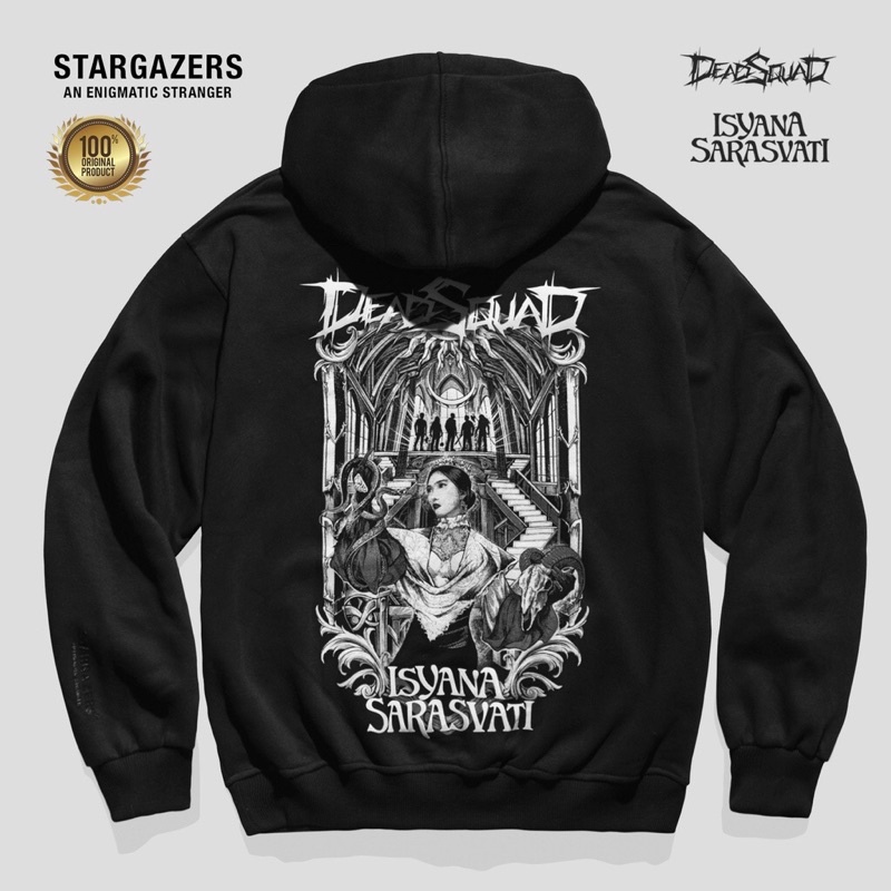 Stargazers “ISYANA SARASVATI x DEADSQUAD” Hoodie Limited edition