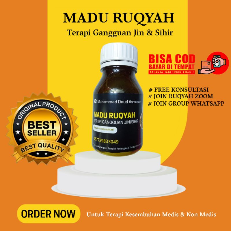 

Madu Ruqyah Herbal Medis & Non Medis Maag-Jantung-Kanker-Kista-Miom - Promil - Jerawat & Untuk Penyakit Kronis Tak Kunjung Sembuh