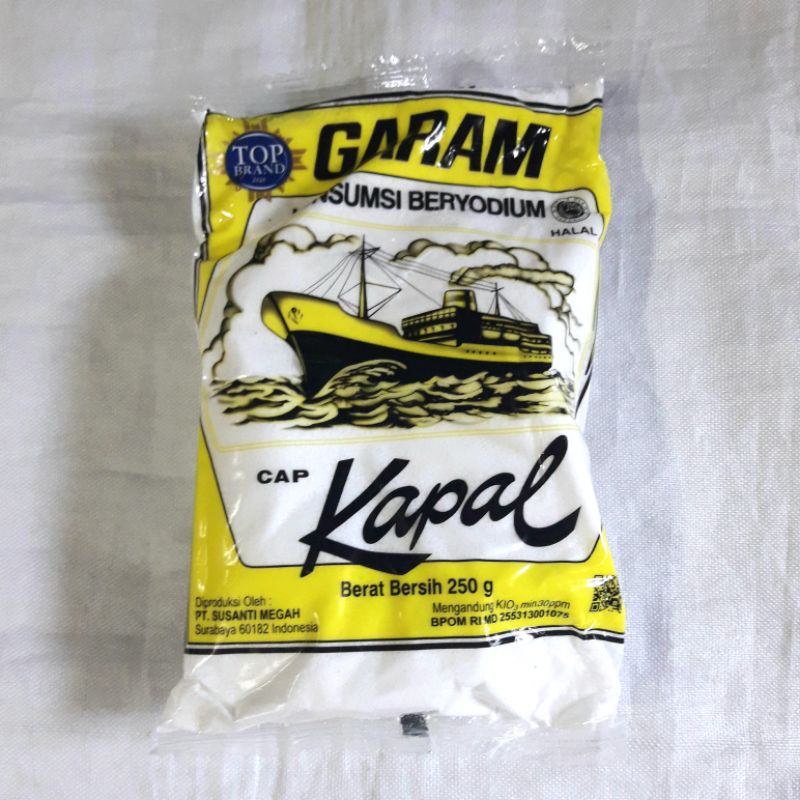 

Garam cap Kapal 250gr