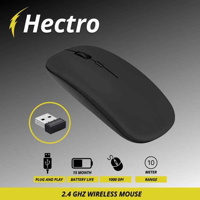 HECTRO Slim Mouse Wireless