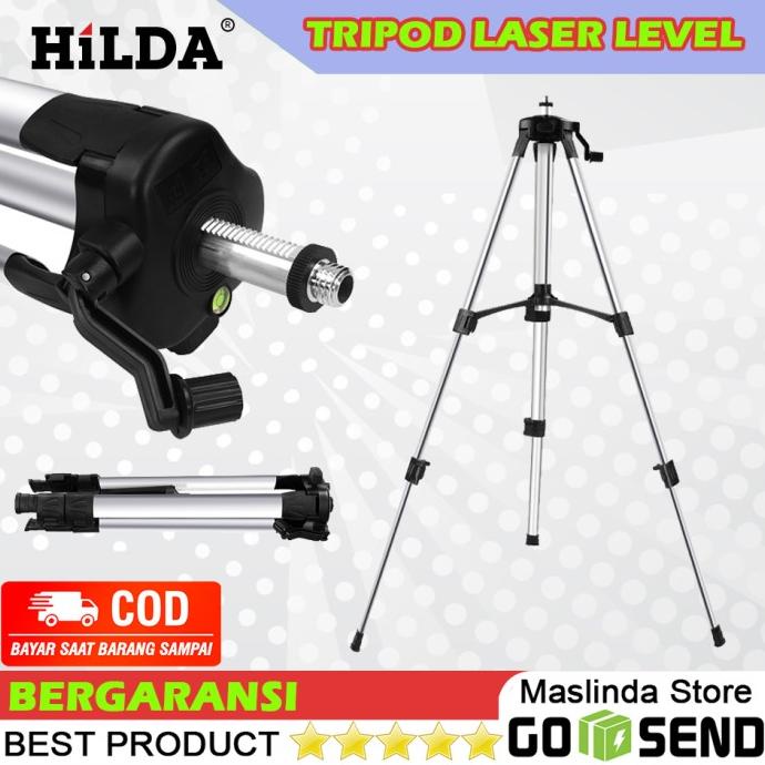 Hilda Tripod Laser Level Leveling Universal Khusus Untuk Meteran Laser