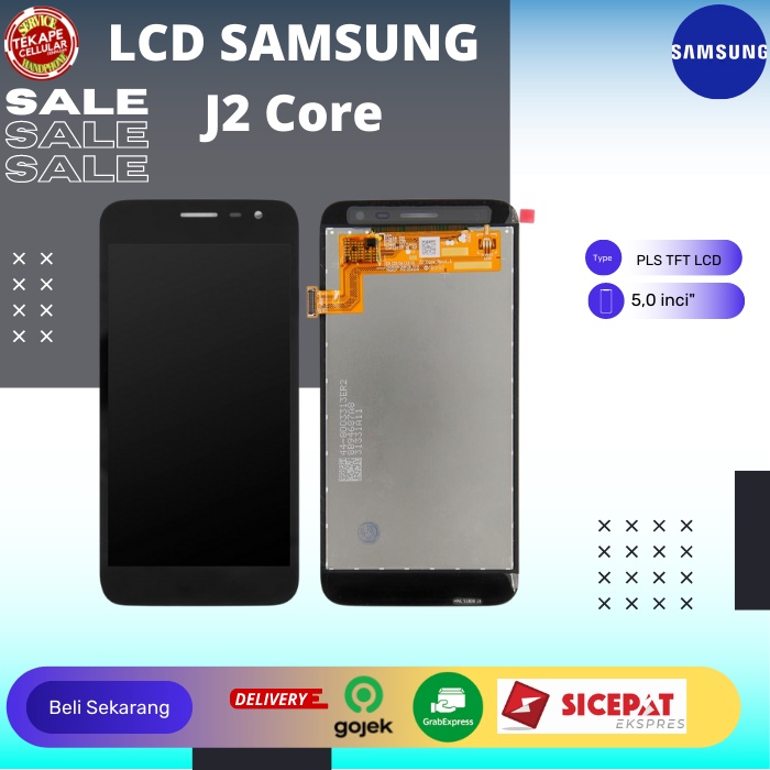 Lcd samsung j2 core bergaransi