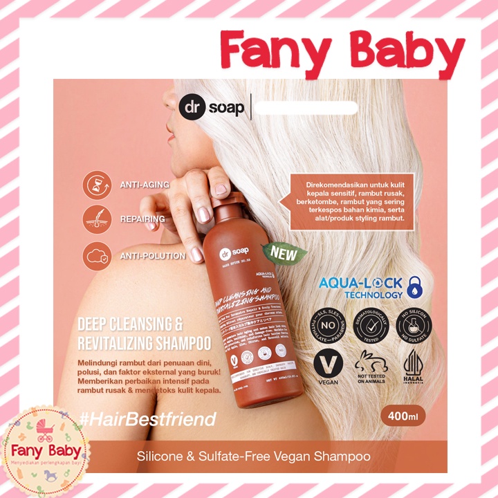 DR SOAP DEEP CLEANSING AND REVITALIZING SHAMPOO [ MARS SPICE NO.33 ]