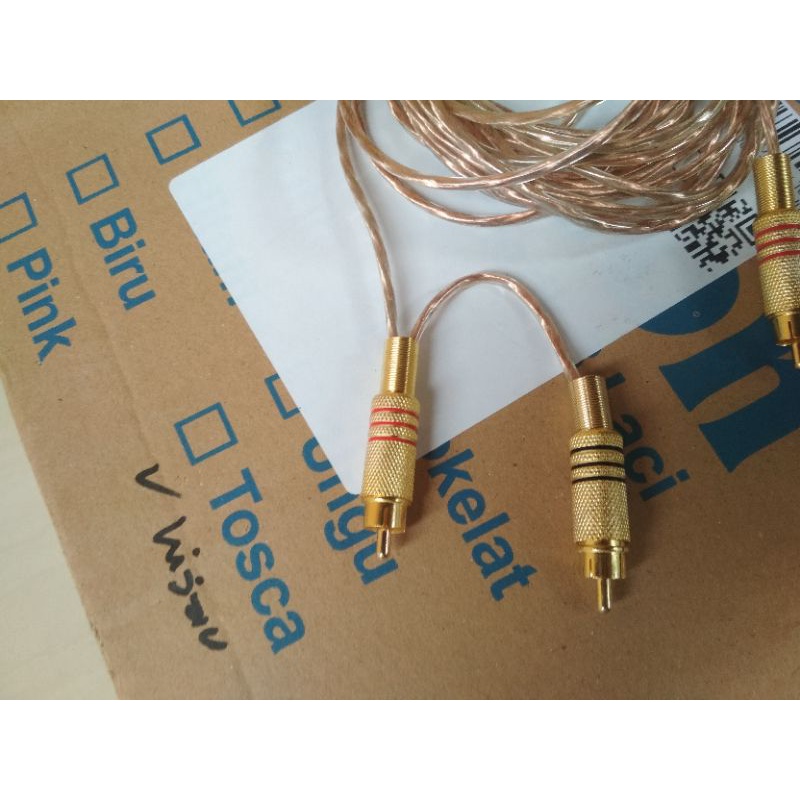 kabel head kabel input alat rekam dari mixer ke hp android