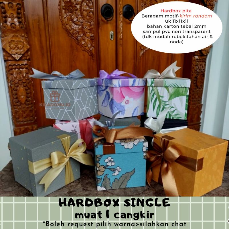 

Kotak Kado custom bahan Hardbox motif kokoh bukan kardus hampers giftbox
