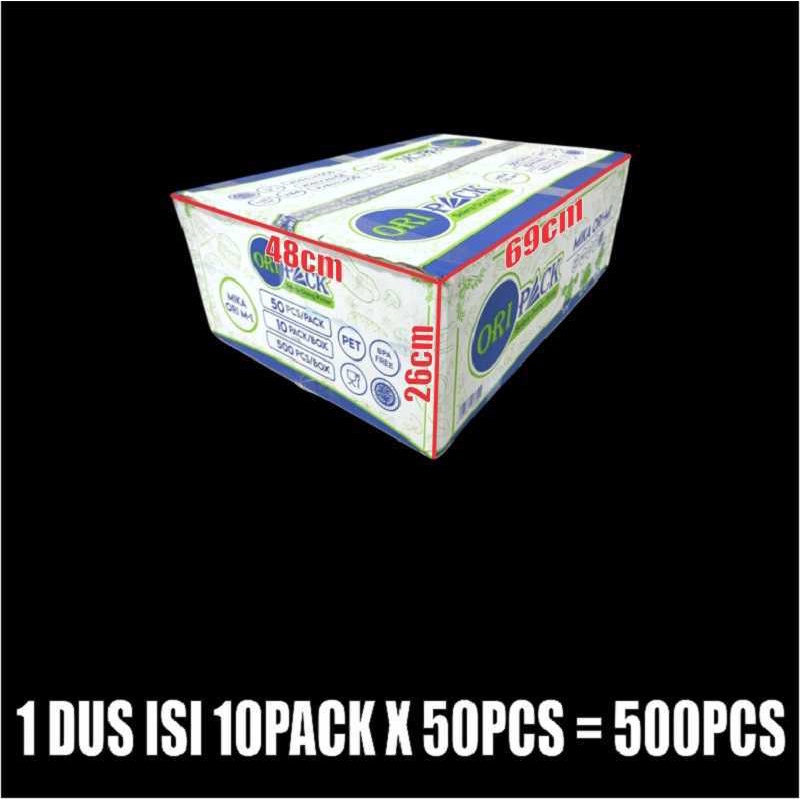 Mika Kue Per Dus Plastik Bening Uk M1 Box Jumbo Kotak Kemasan Bolu Besar Murah