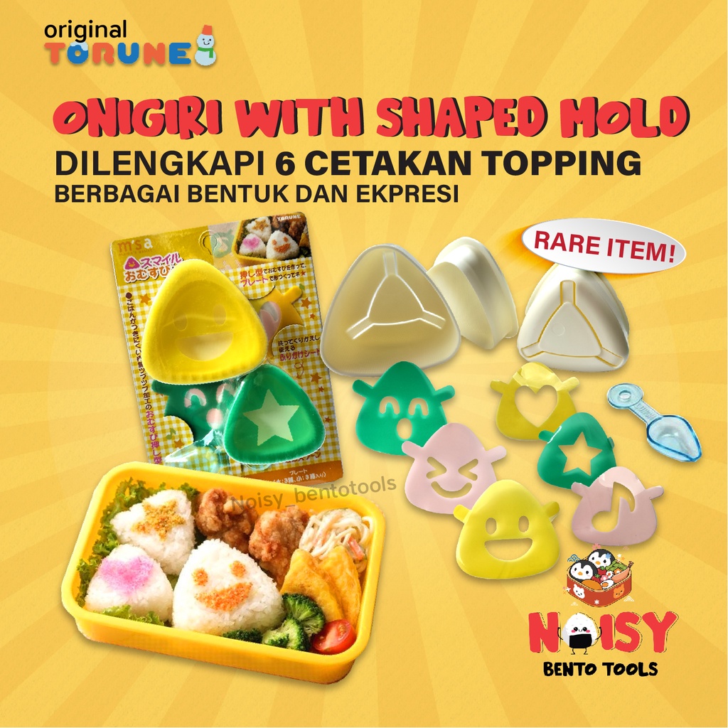 CETAKAN ONIGIRI TRIANGLE WITH SHAPED MOLD