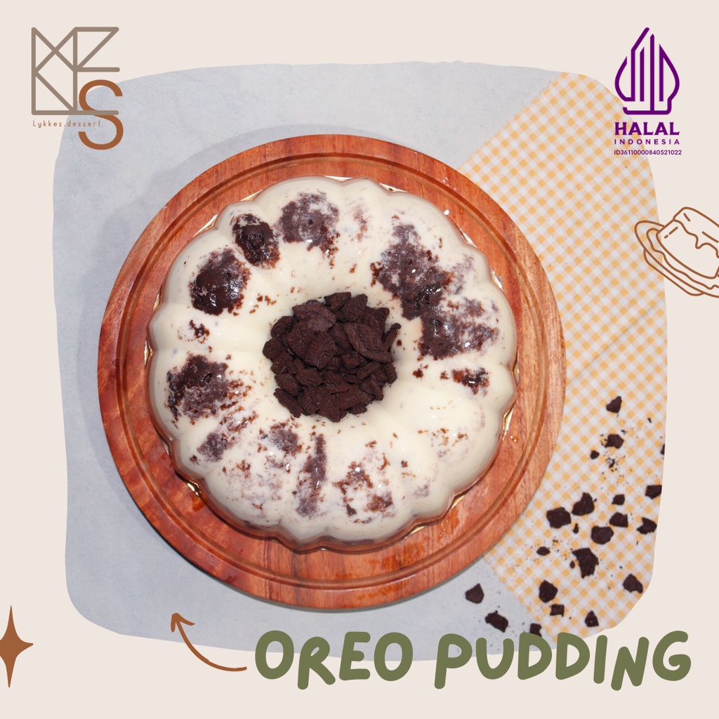 

PREORDER - PUDING OREO by Lykkes (HALAL)