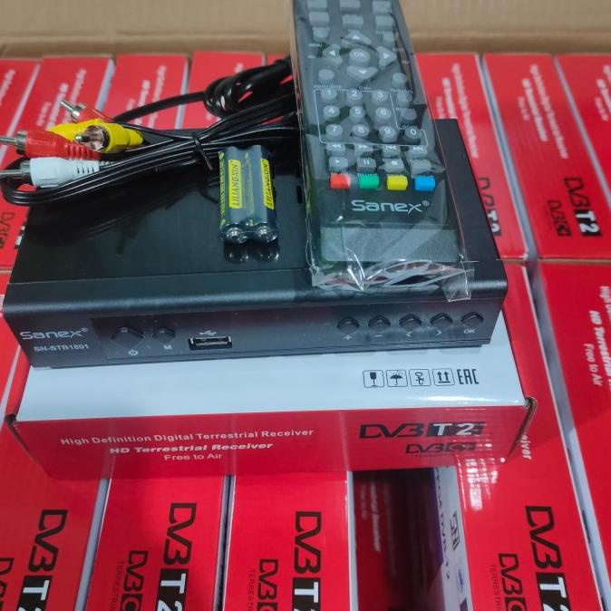 SET TOP BOX DIGITAL SANEX SN -STB1801/Receiver Tv Digital DVB-T2