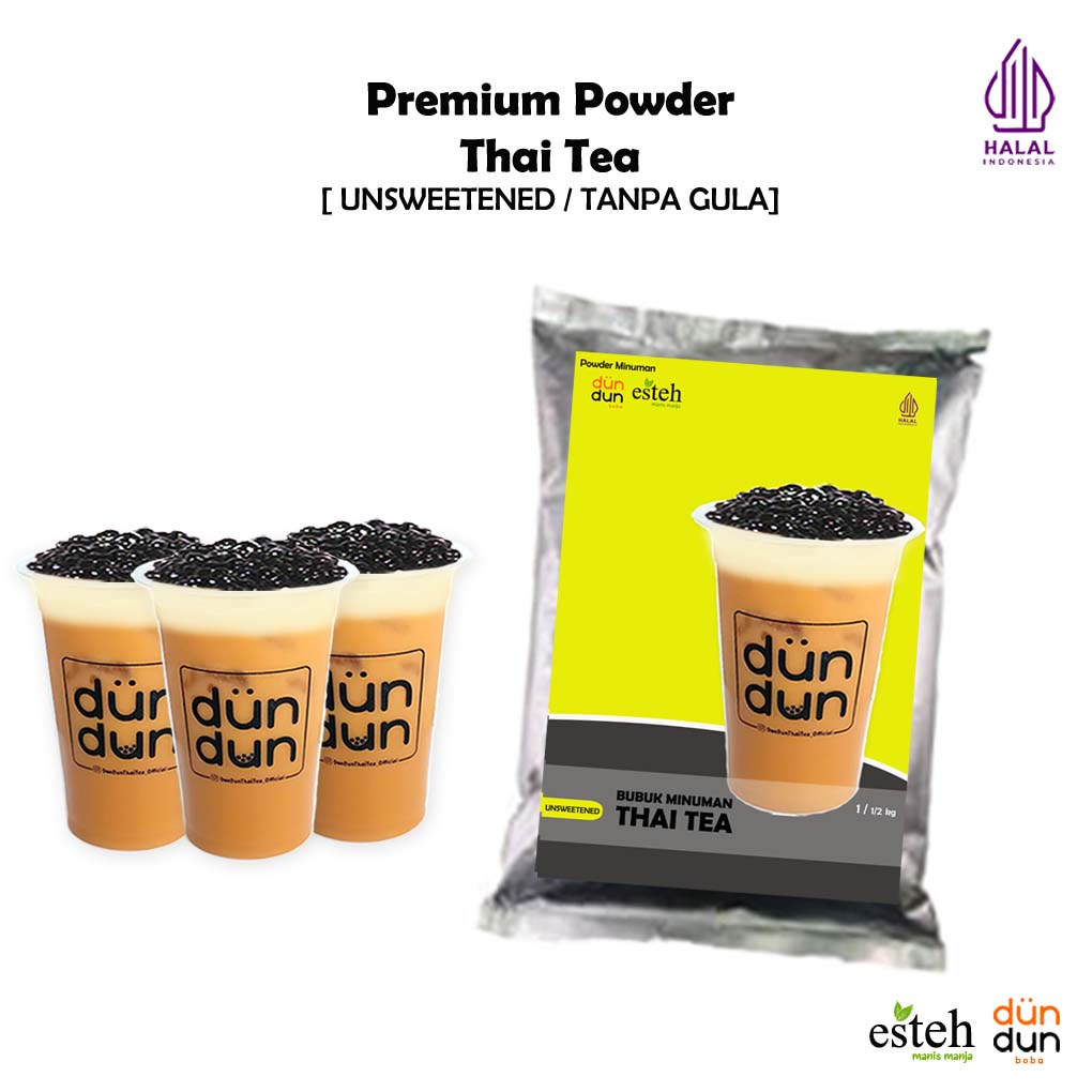 

Thai Tea Powder Premium Bubuk minuman thaitea 500gr