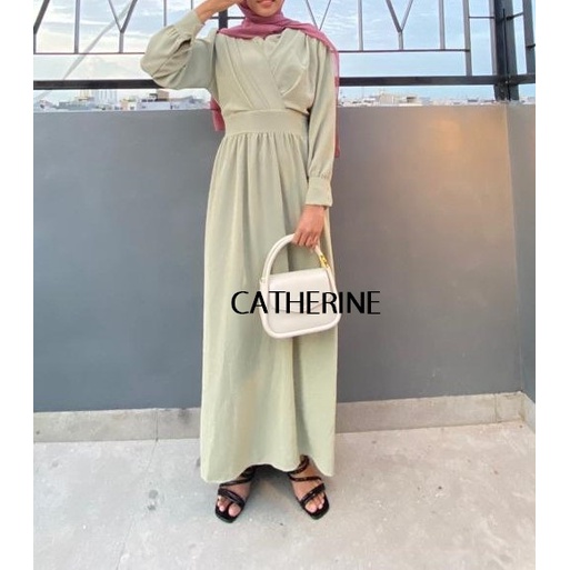 GAMIS THERESA FREE BELT/FASHION MUSLIM/GAMIS WANITA MUSLIM