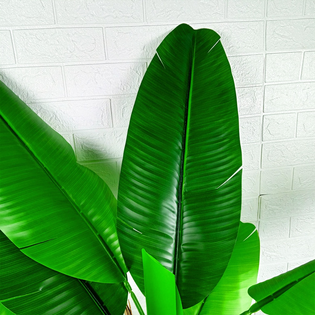 Pohon Hias Plastik Artificial Large Banana Tree Tanaman Jumbo Hiasan Sudut Rumah Taman Aesthetic Azgalery PBP130