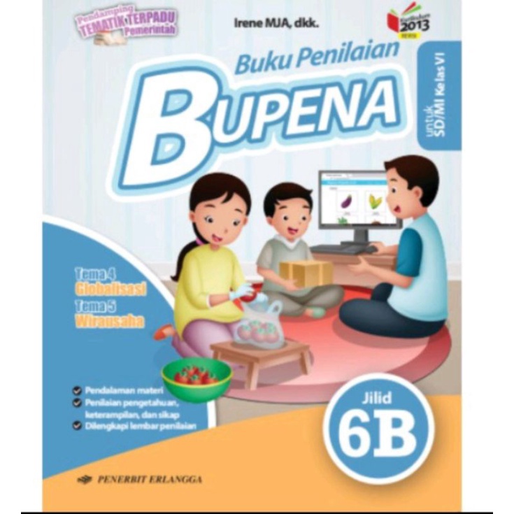 bupena 6b kelas 6 sd erlangga