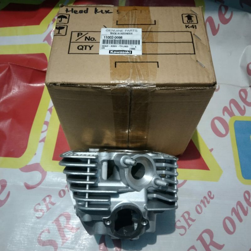 blok cylider head klx 150 head klx 150 11002-0098 original Kawasaki