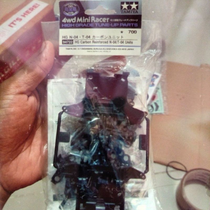 Tamiya 94722 HG NT Carbon Reinforced N-04/T-04 Units