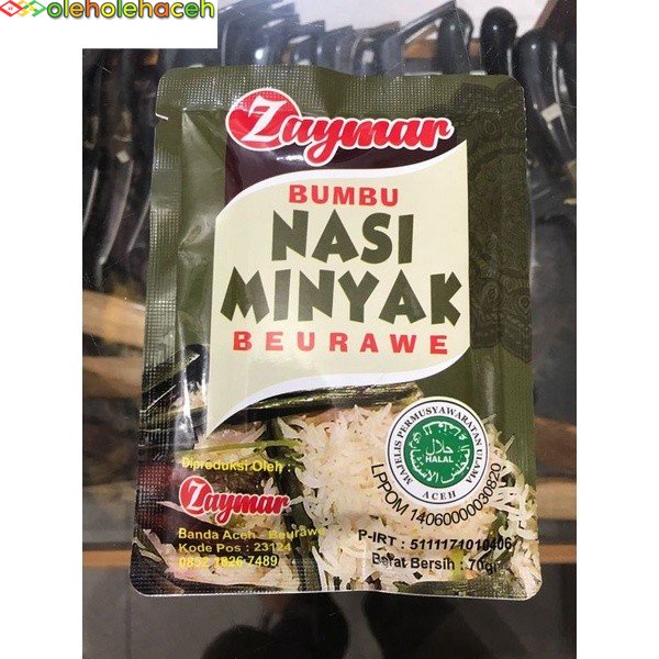 

Bumbu nasi minyak/bumbu masak instan nasi minyak khas Aceh