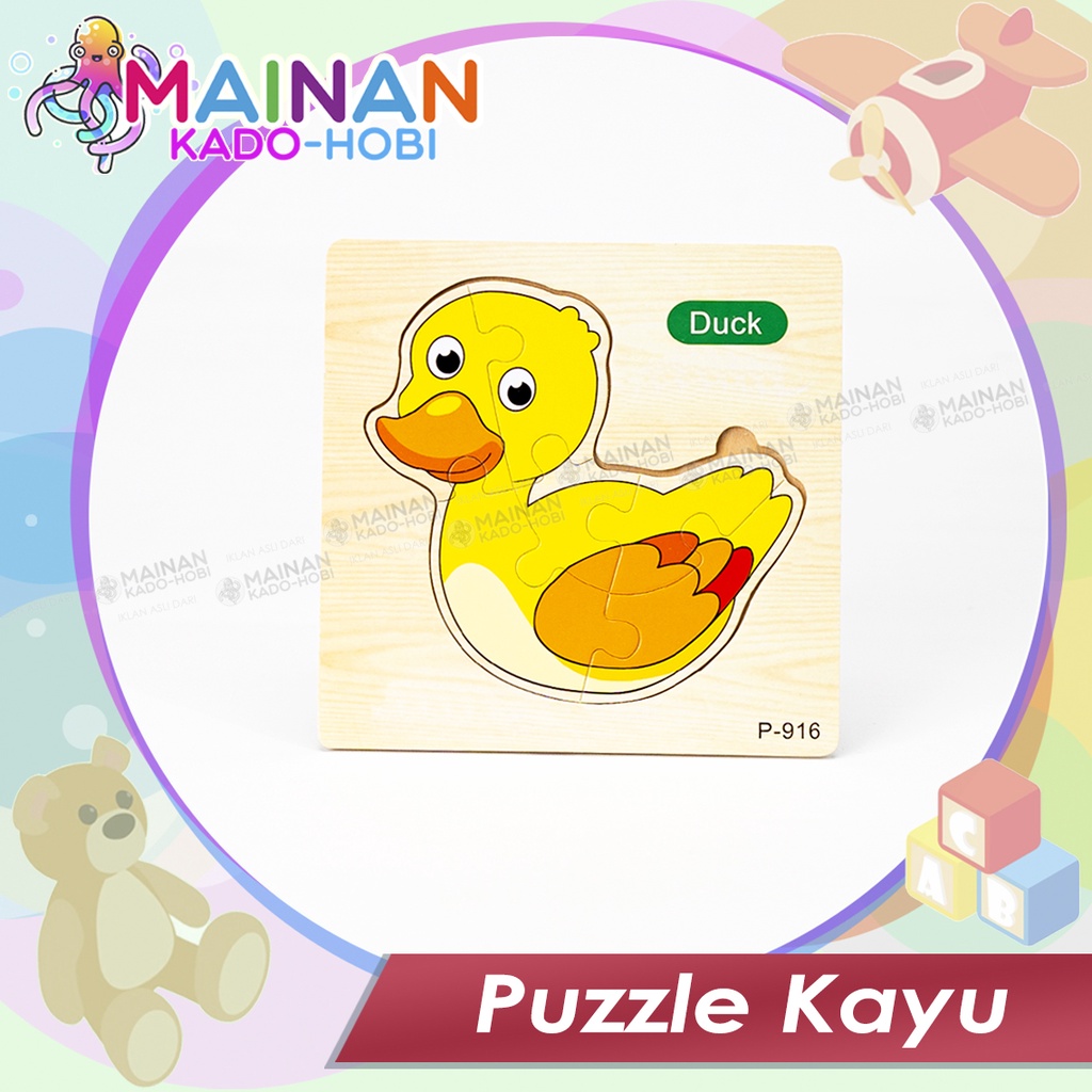 PREMIUM TOYS WOODEN PUZZLE ANAK SUSUN PUZEL KAYU 1 2 3 4 5 TAHUN