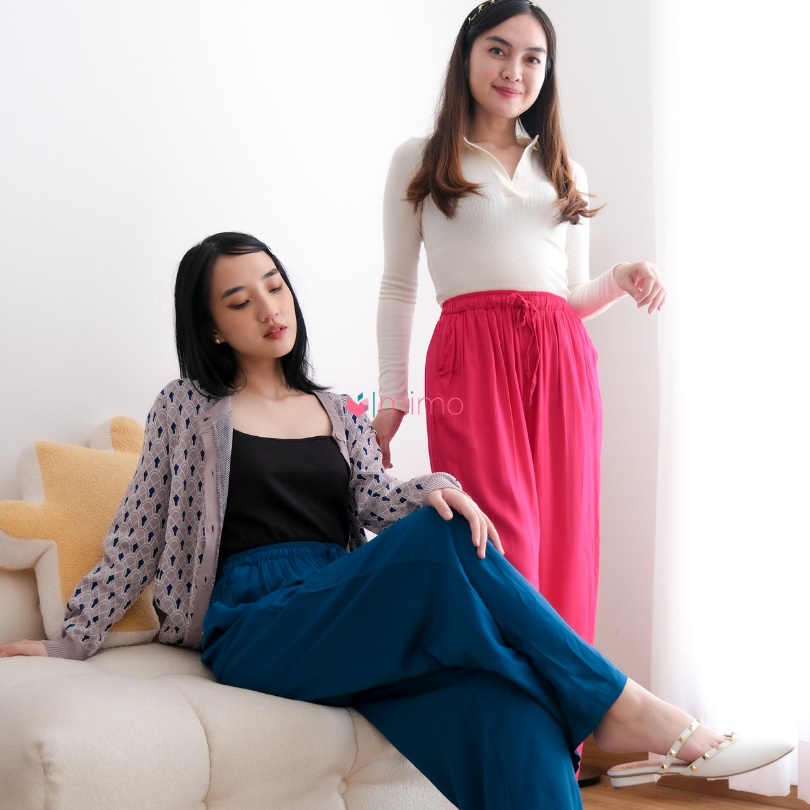 celana bobo rayon panjang
