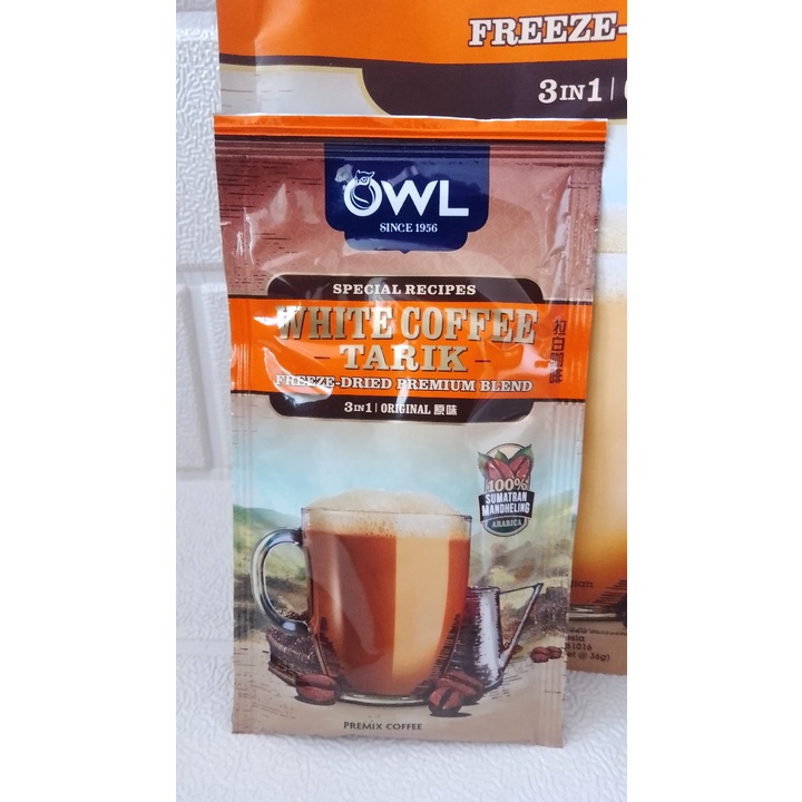 OWL White Coffee tarik Malaysia Per PCS