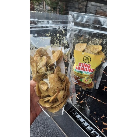 

kripik pisang matcha dr KAsnack