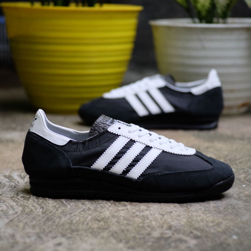 ADIDAS SL 72 BLACK WHITE ORIGINAL OEM SNEAKERS PRIA