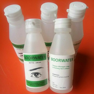 Boorwater 100ml / Gelas Cuci Mata / Cairan Pembersih Mata / Boorwater