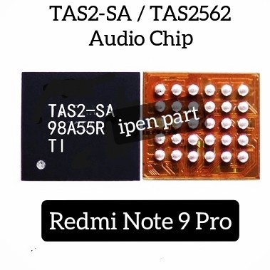 Rfacc Ic Audio Tas2-Sa Tas2562 Redmi Note 9 Pro Xiaomi