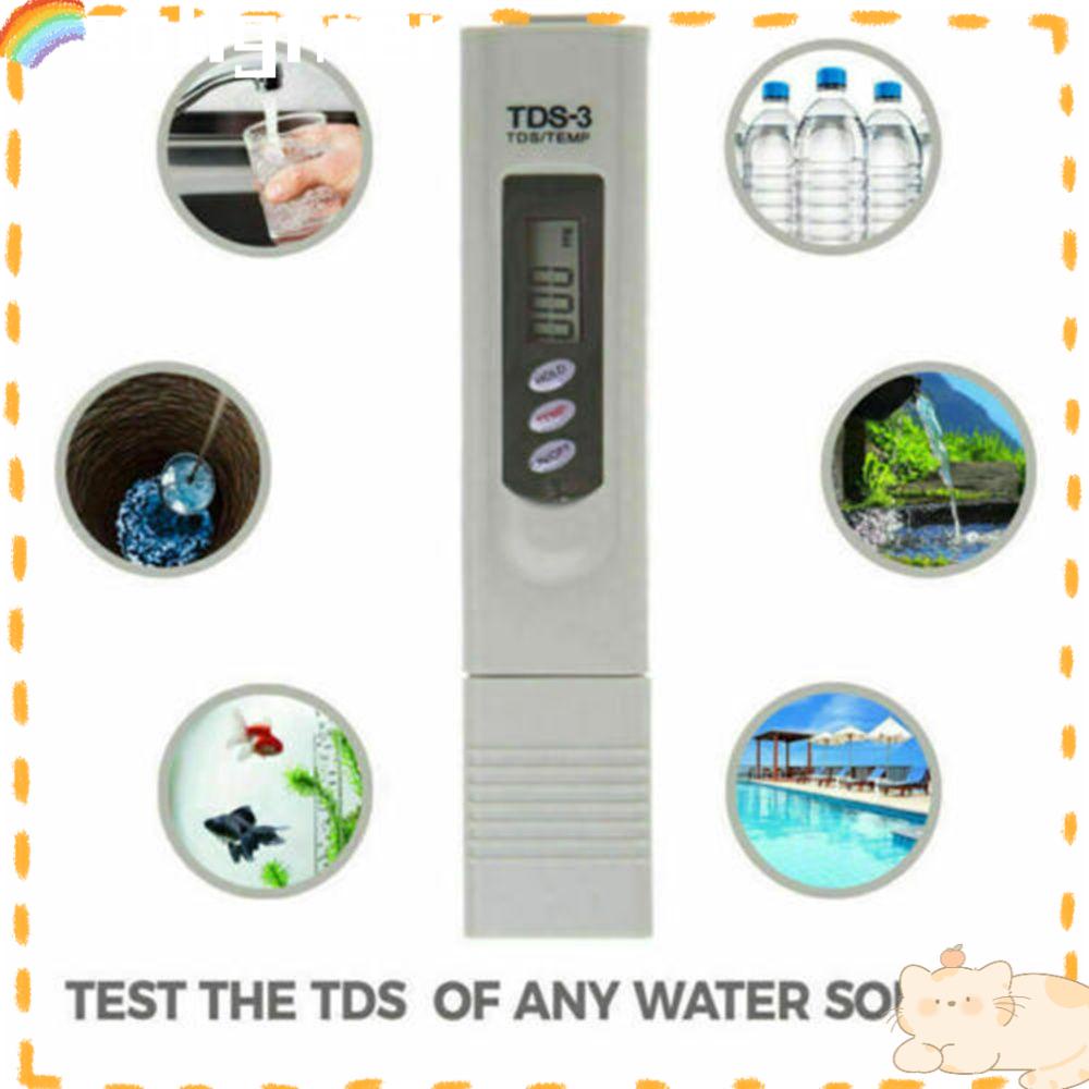 Solighter TDS Meter Portable Analisa Kualitas Air Digital Test Pen