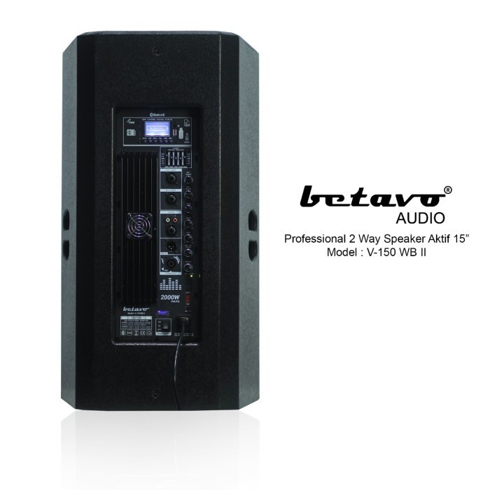 Speaker aktif Betavo 15 inch V150 wb ii aktive v 150 wb v 150wb
