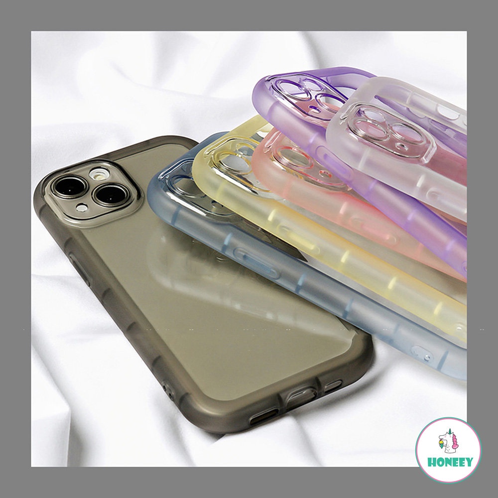 Soft Case TPU Matte Kristal Tahan Debu Untuk IPhone 14 13 12 11 Pro Max X XR 8 7 Plus