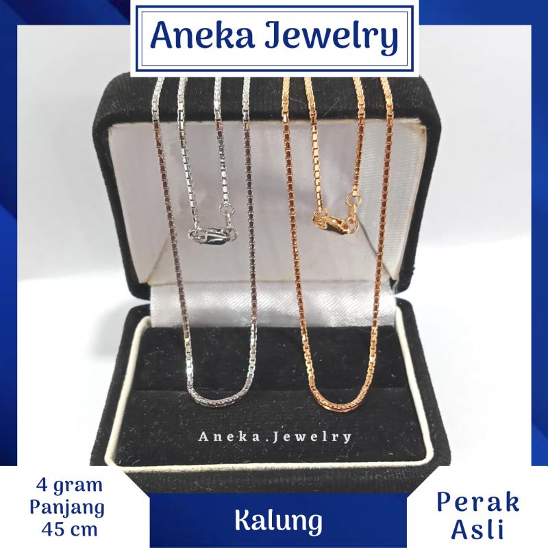 Kalung Itali Santa 4gr, Perak 925