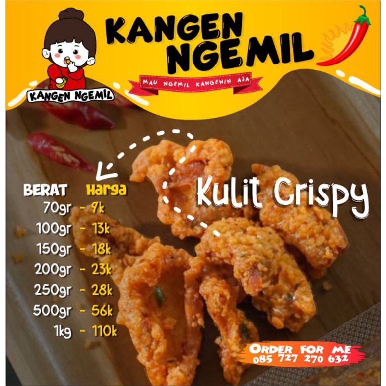 

kulit crispy / 500gr & 1kg