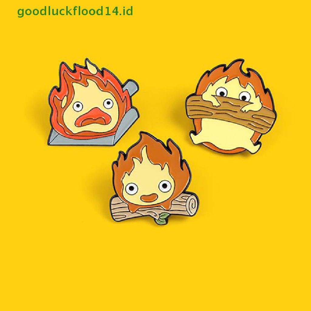 [GOOGFOUR] 1pc Lucu Kartun Cassifah Enamel Pin Anime Bros Kerah Badge Tas Bros [TOP]