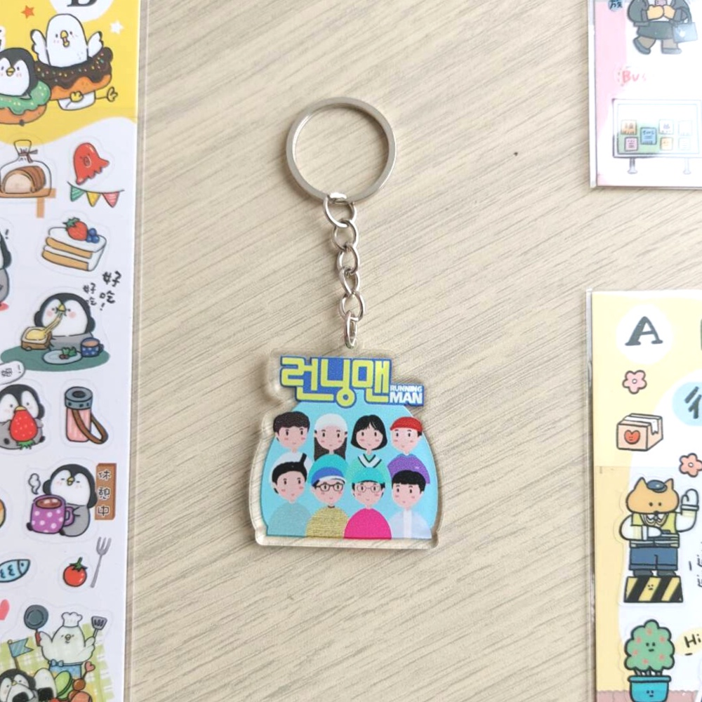 RUNNING MAN KEYCHAIN DRAMA KOREA / DRAKOR / DRAMA KOREA FANKIT / KEYCHAIN AKRILIK / KEYCHAIN ACRYLIC