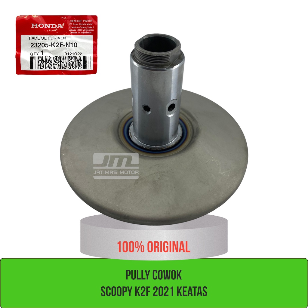 Face set driven pully cowok cewek scoopy K2F 23205-K2F-N10 23224-K2F-N10