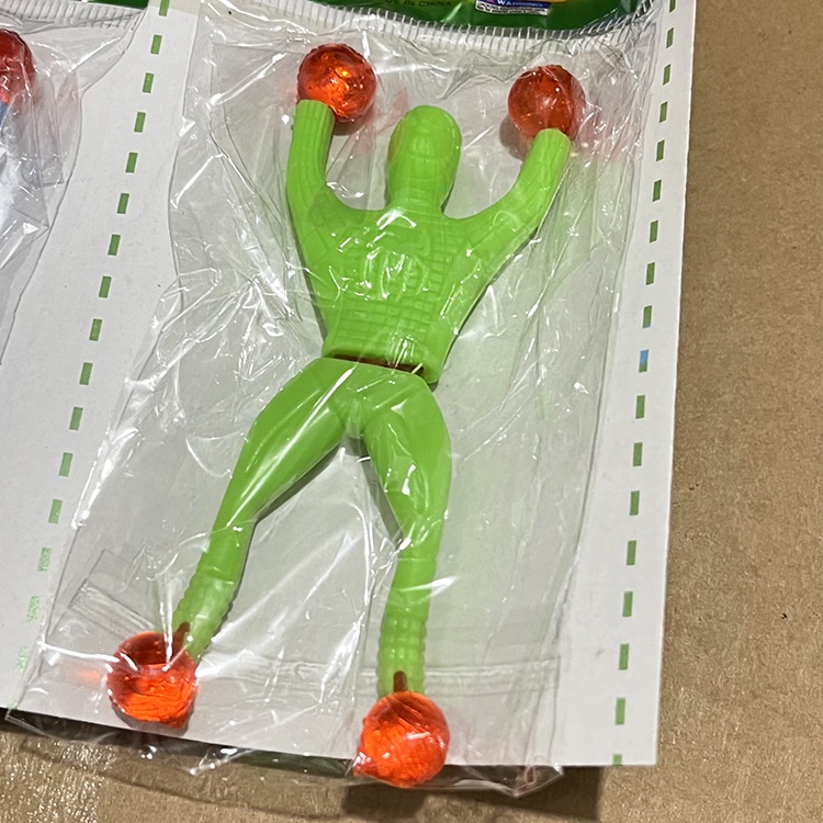 BB7 - Mainan anak Spiderman Lengket Nempel Dinding Mainan Super Ninja Wall Climber