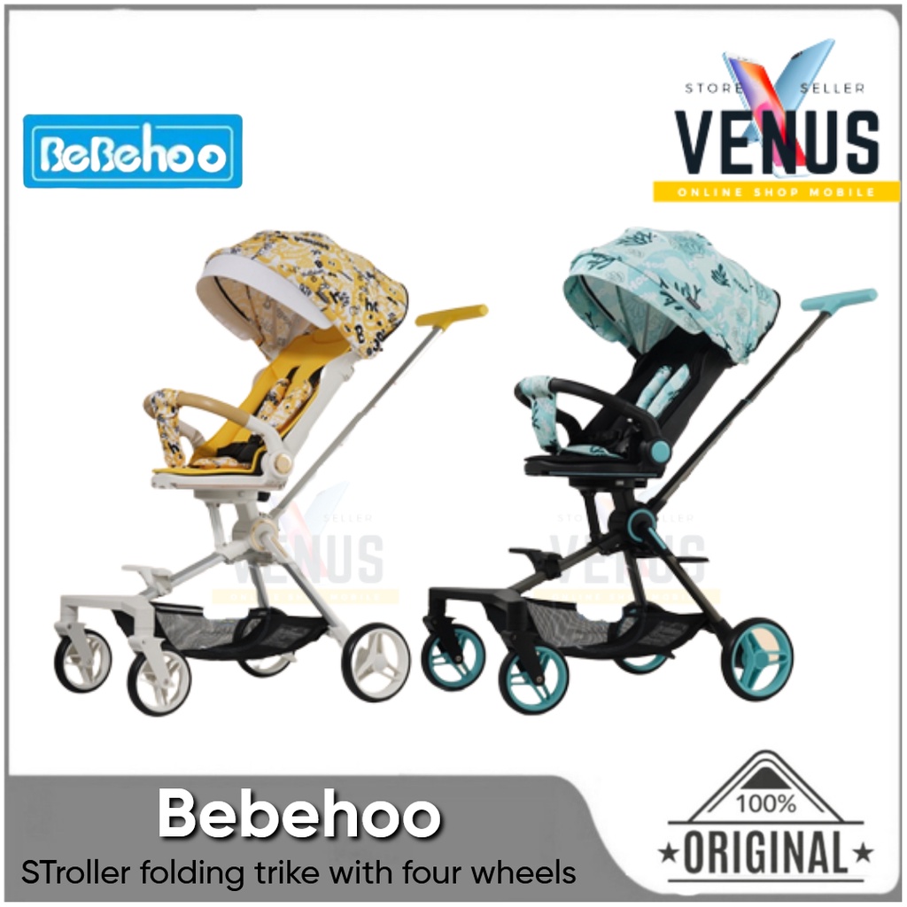 BEBEHOO ST301 STroller folding trikefour wheels Kereta Dorong Bayi