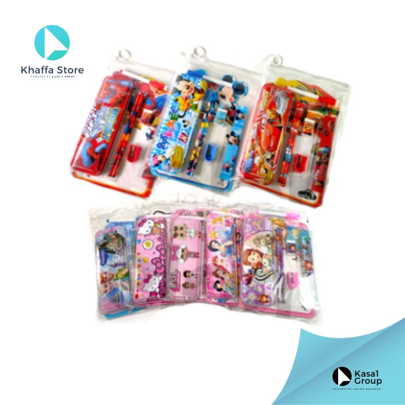 

Paket Alat Tulis Sekolah ada Tempat Pensil / Stationery Set