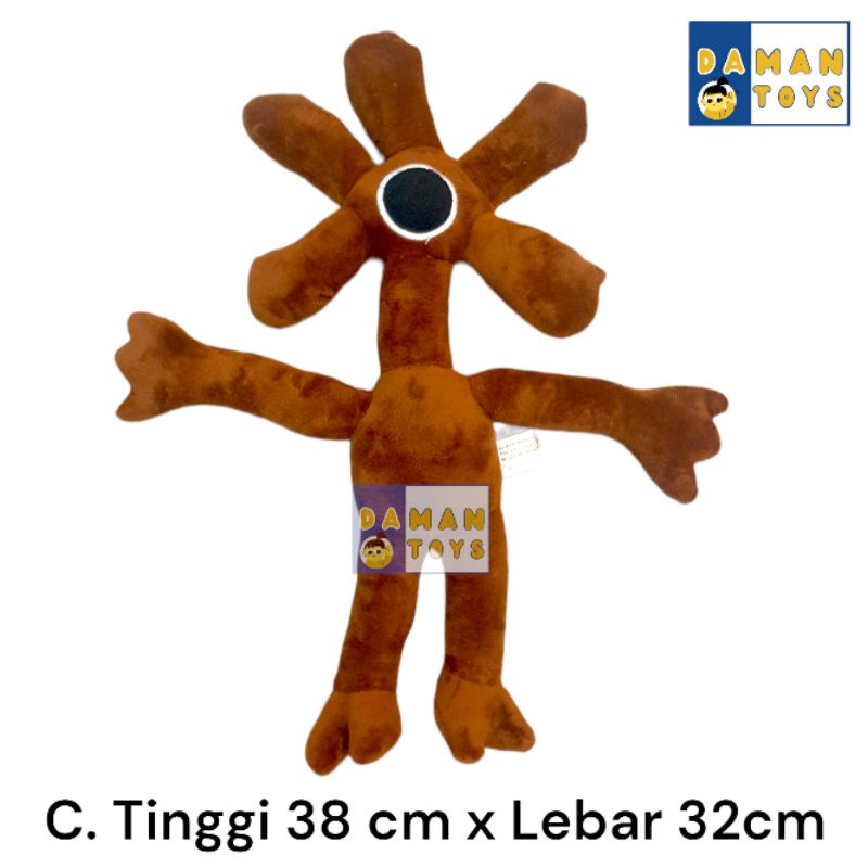 Mainan Boneka Roblox Rainbow Friends Plush One-Eyed Bahan Plush