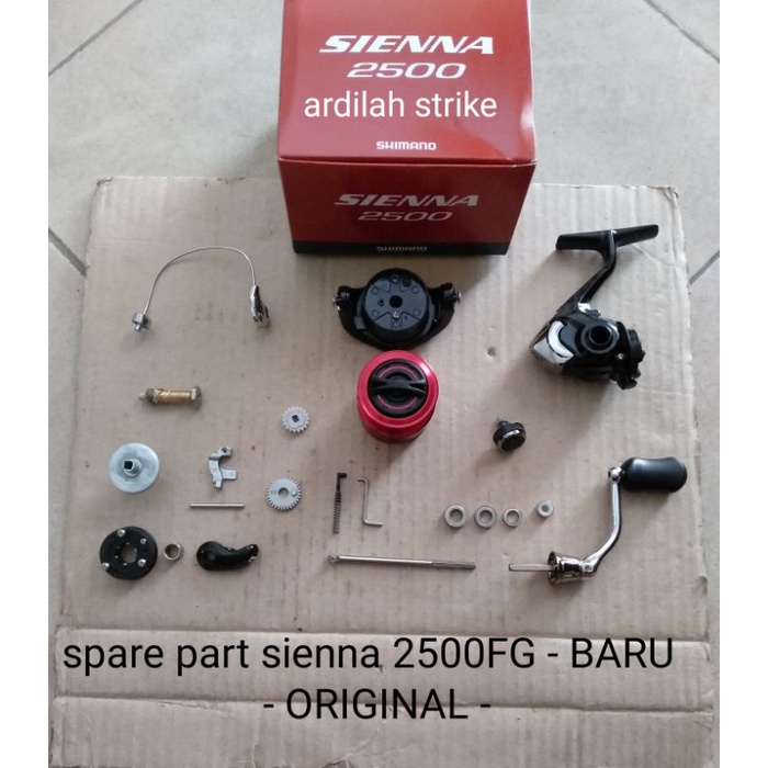 spare part shimano sienna 2500FG - BARU - ORIGINAL