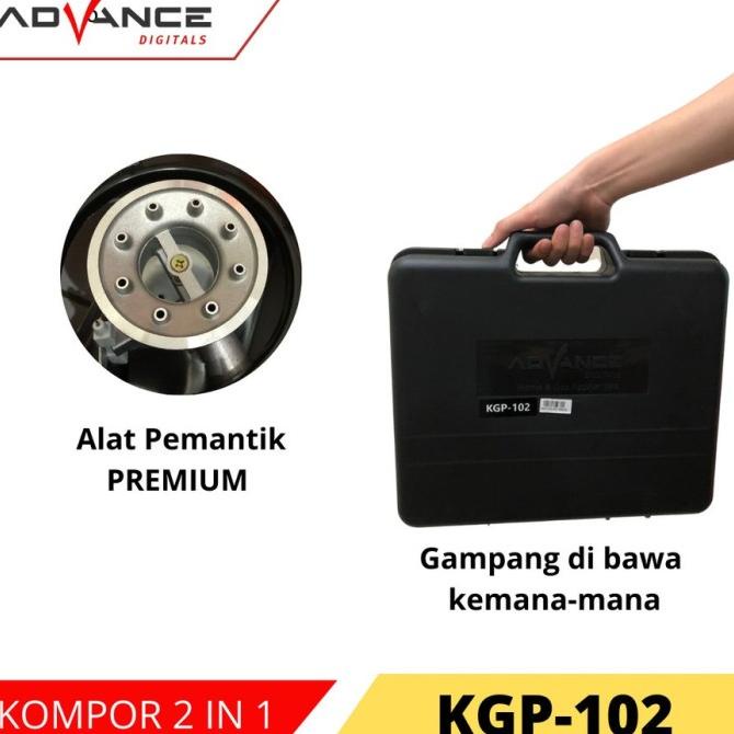 Advance Kompor Portabel Kompor 2 Fungsi Tabung&amp;Kaleng Kompor Steamboat