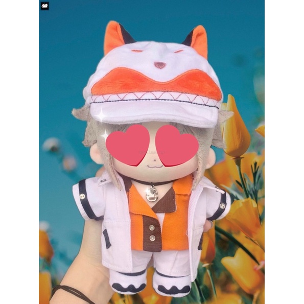 Mysta rias nijisanji vtuber doll clothes 20cm baju boneka