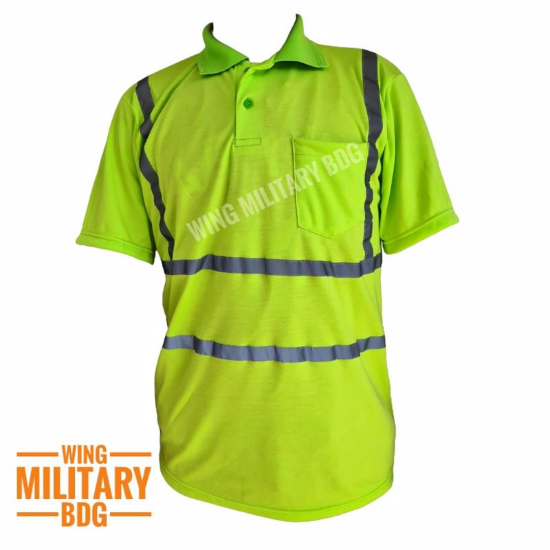 kaos polo safety scotlight kaos kerah safety