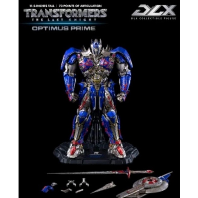 DLX Threezero Optimus Prime The Last Knight